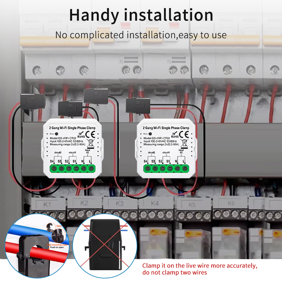 Tuya inteligente wifi medidor  - Energy Monitor Meter avaliação e preço