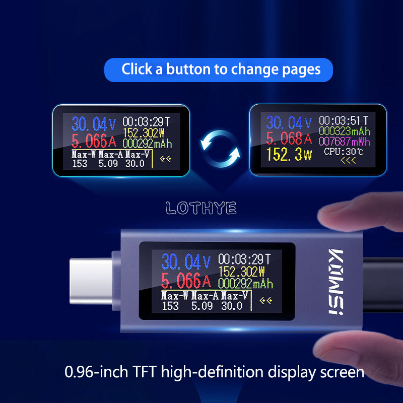 Multi-função display digital i - Energy Monitor Meter avaliação e preço